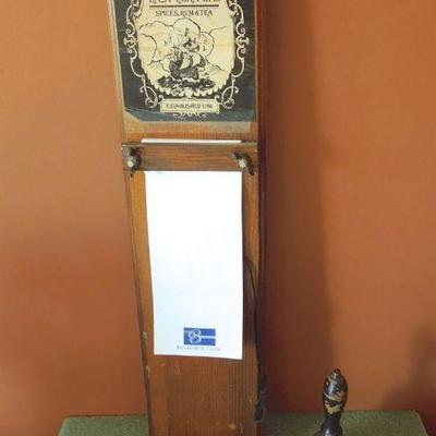 Lot 156: Antique Hand Bell and Grocery List Hanging Pad