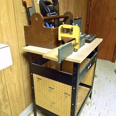 Lot 224: Hirsh Workbench with Tools