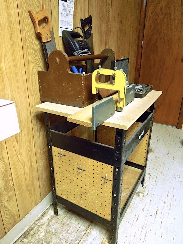 Lot 224 Hirsh Workbench with Tools