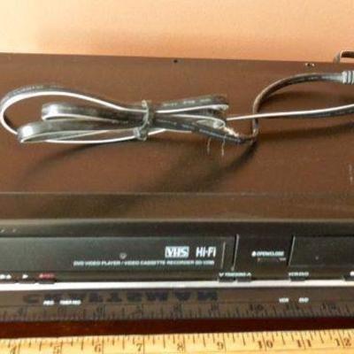 Lot 96: Toshiba DVD Video Player 2012 Model and Cleaners
