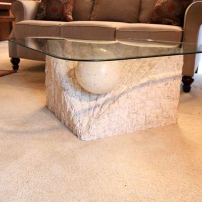 Lot 123: Pair of Tabby Modern Coffee Tables