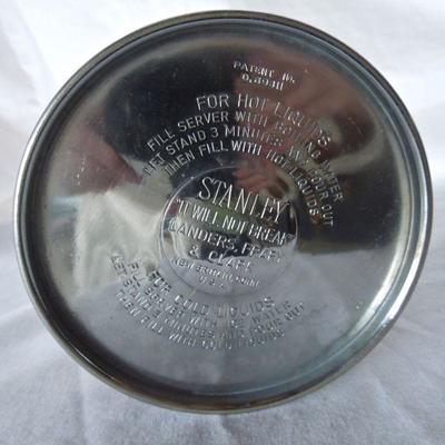 Lot 62: Vintage Glass Cake Stand, English Pewter, Stanley Carafe and more