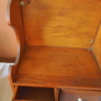 Lot 157: Cook Books, Wall Shelf and Gerber Daisies in Basket