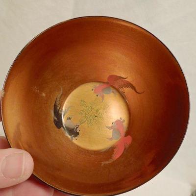 Lot 137: Asian Bowls and Miniature Figurines