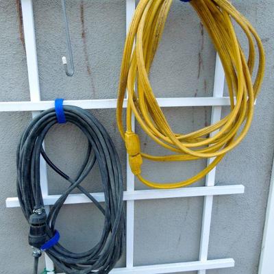 Lot 44: Electric B & D Edger, Cutter 12" Yard Trimmer and 2 Extension Cords