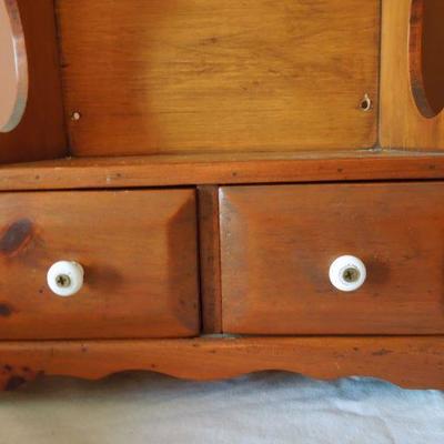 Lot 157: Cook Books, Wall Shelf and Gerber Daisies in Basket