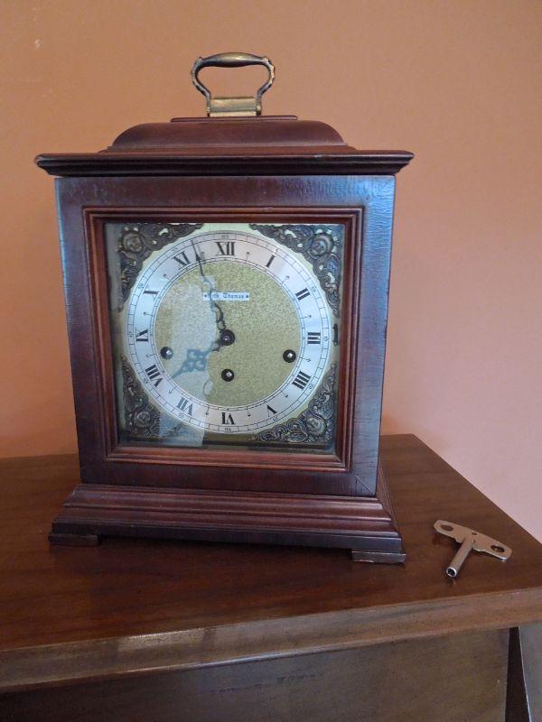 Lot 151 Chiming Seth Thomas Legacy 3W Mantle Clock Not Working