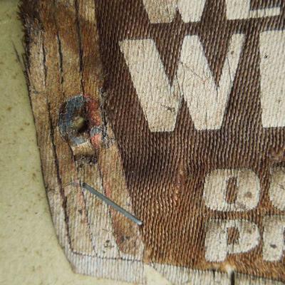 Lot 55:  1940 Wendell L. Wilkie For President Silk Screen Memorabilia