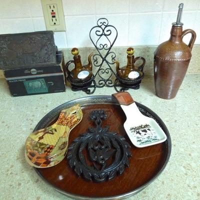 Lot 168: Kitchen Tools and Serving Pieces