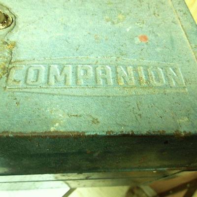 Lot 231: Stack-On Tool Bench, Vintage Metal Box and Nails
