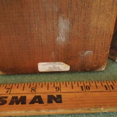 Lot 156: Antique Hand Bell and Grocery List Hanging Pad