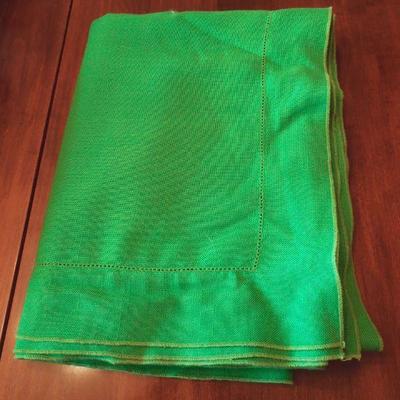 Lot 89: Large Group of Vintage Table Clothes- Many Linen