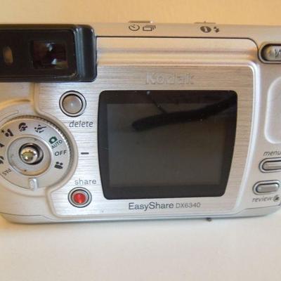 Lot 203: 2 Kodak Easyshare Digital Cameras, Tripod and Camera Bag
