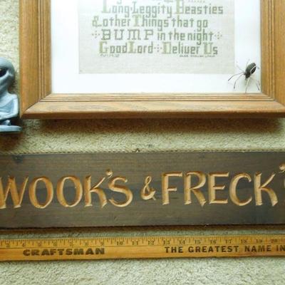 Lot 76: Wook's and Freck's, Cross Stitch and Curio