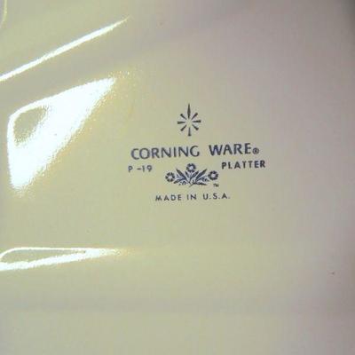 Lot 163: Corningware Casseroles and 16" Platter