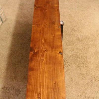 Lot 110: Bookcase: Wood Homemade With  Books