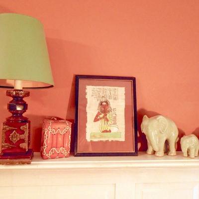 Lot 73: Africa and Asian Inspired Decorative Collectibles