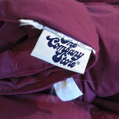 Lot 193: The Company Store Twin Down Comforters