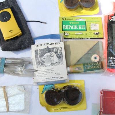 Lot 12: Assortment of Outdoor Gear- Vintage Silva Compass etc