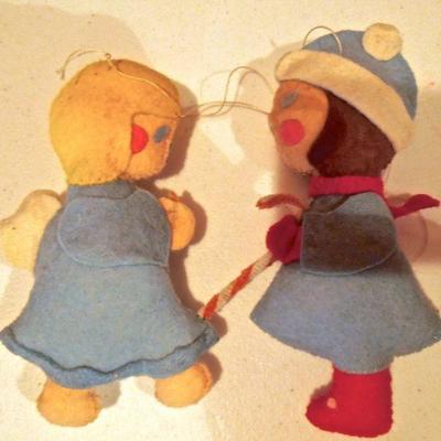 Lot 61: Mega Vintage Christmas Incuding C7 Lights Mercury Glass