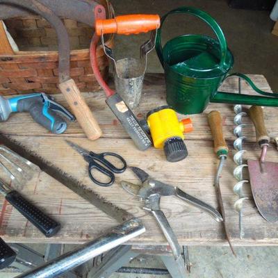 Lot 45: Group of Hand Gardening Tools