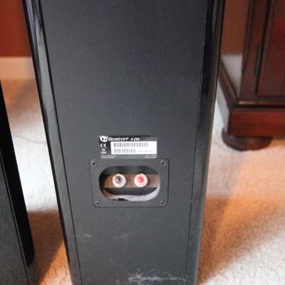 Lot 99: Boston Acoustics A 250 Dual 5.25" Floorstanding Speakers 