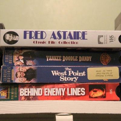 Lot 109: Large Collection of VHS and DVD Classics and Documentaries 