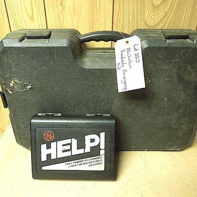 Lot 222: Michelin Emergency Roadside Kit and GE CB Radio