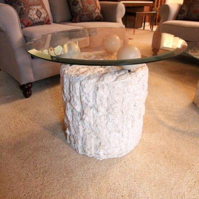 Lot 123: Pair of Tabby Modern Coffee Tables