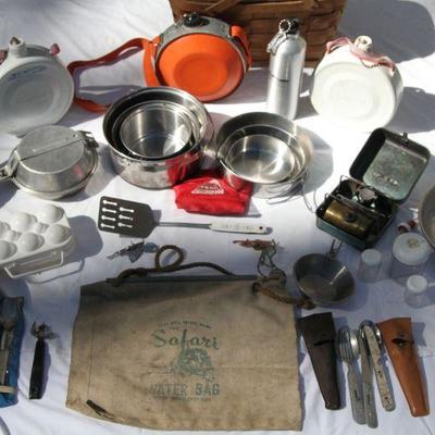 Lot 10: Tons of Backpacking Cookware Optimus Stove