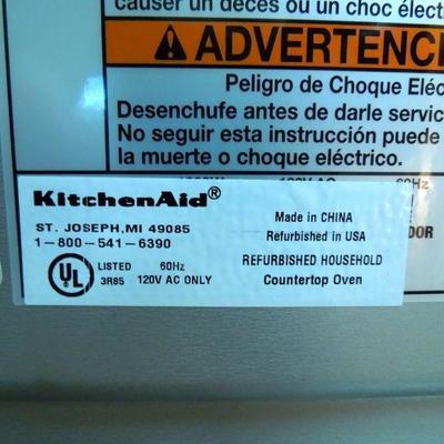 Lot 167: Kitchen Aid Digital Countertop Convection Oven  120V, 1800W