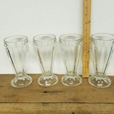Lot 65 - Ice cream float glasses
