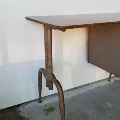 Lot 18 - Vintage Metal Desk 