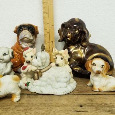 Lot 99 - Dog Figurine Lot