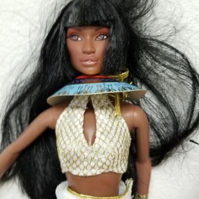 Lot 137 - Egyptian Themed dolls 