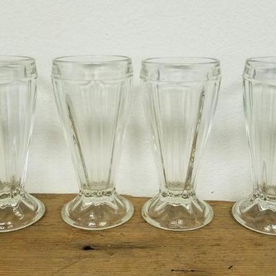 Lot 65 - Ice cream float glasses