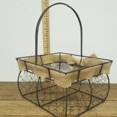 Lot 115 - Wire basket 