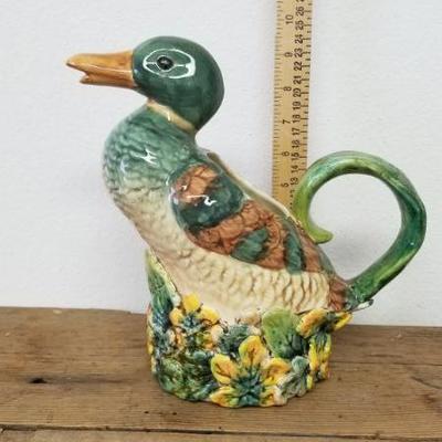 Lot 157 - Mallard Duck Pitcher 