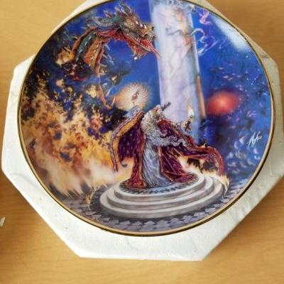 Lot 41 - Franklin Mint Dragon Master Plate