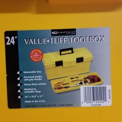 Lot 26 - Value - Tuff Toolbox Yellow 