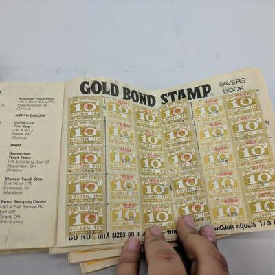 Vintage Gold Bond Savings Books / Trading Stamps