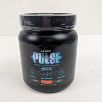 Fruit Punch Legion Pulse, Pre-Workout Drink Expired, 21 Servings, Sealed