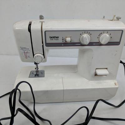 Brother VX-1220 Sewing Machine, Missing Foot Pedal, Guaranteed