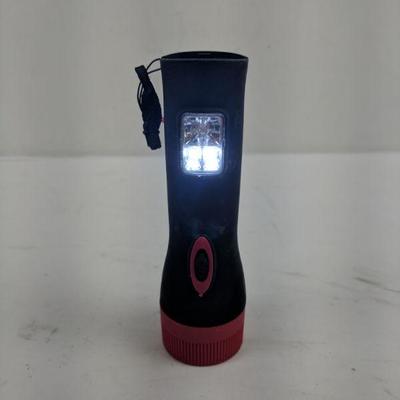 Flashlight, Can Charge Plugged into Wall, 3 Different Settings