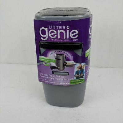 Litter Genie, Cat Litter Disposal System, cracked lid