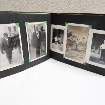 Green Vintage/Antique Photo Album