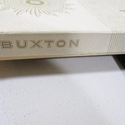 Buxton Billfold Box / Black Leather Bill fold with RSS  7
