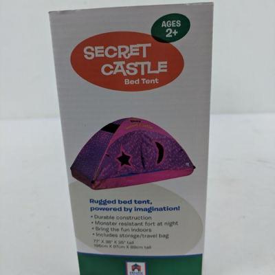 Secret Castle Bed Tent, Ages 2+ - New