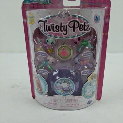 Twisty Petz, Fuzzy Panda/Button's Kitty/Wuzzy Panda/Bows Kitty - New