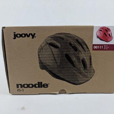Red Joovy Helmet, Noodle, XS-S - New